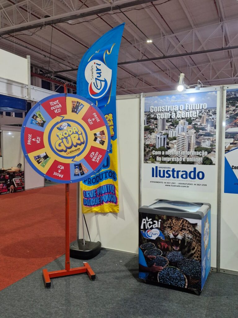 Sorvetes Guri marca presença na 5ª FECOUM