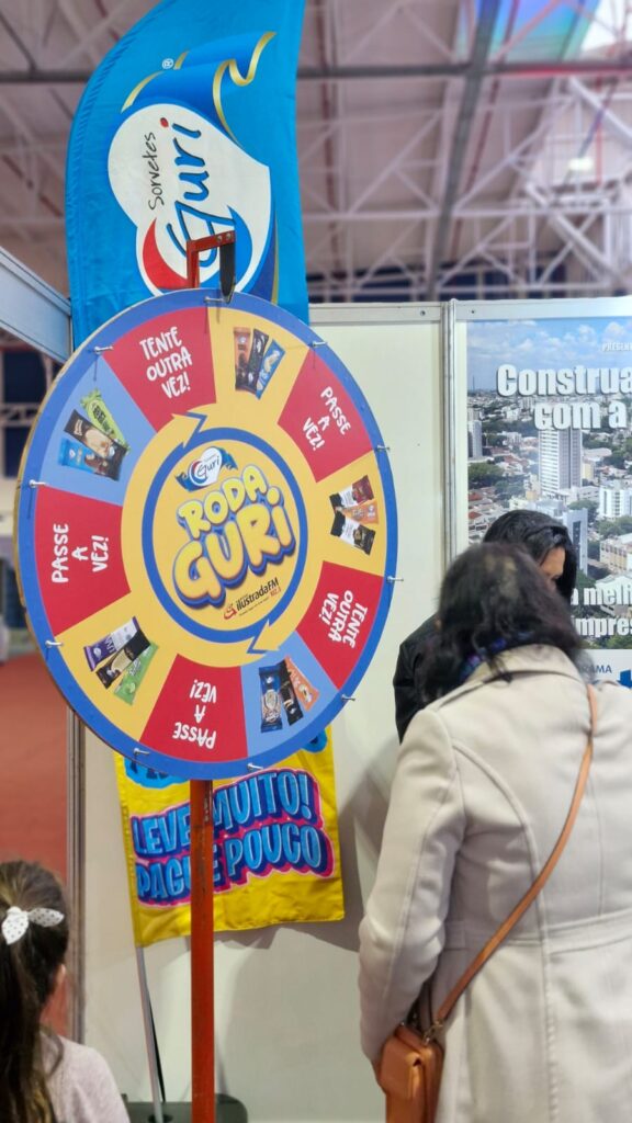 Sorvetes Guri marca presença na 5ª FECOUM